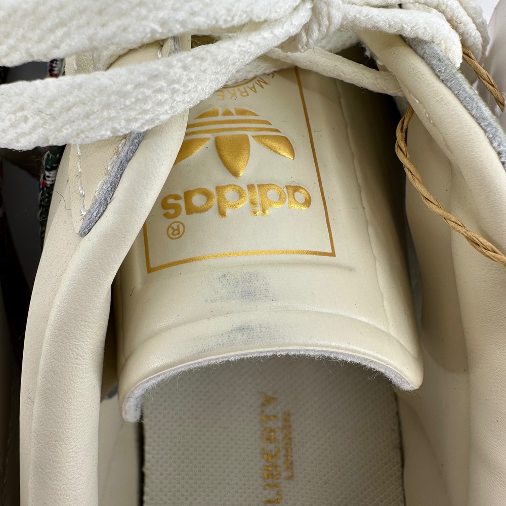 Adidas Gazelle Bold Liberty London Floral Cream Gum Platform Sneakers GZ2165 - Picture 10 of 10
